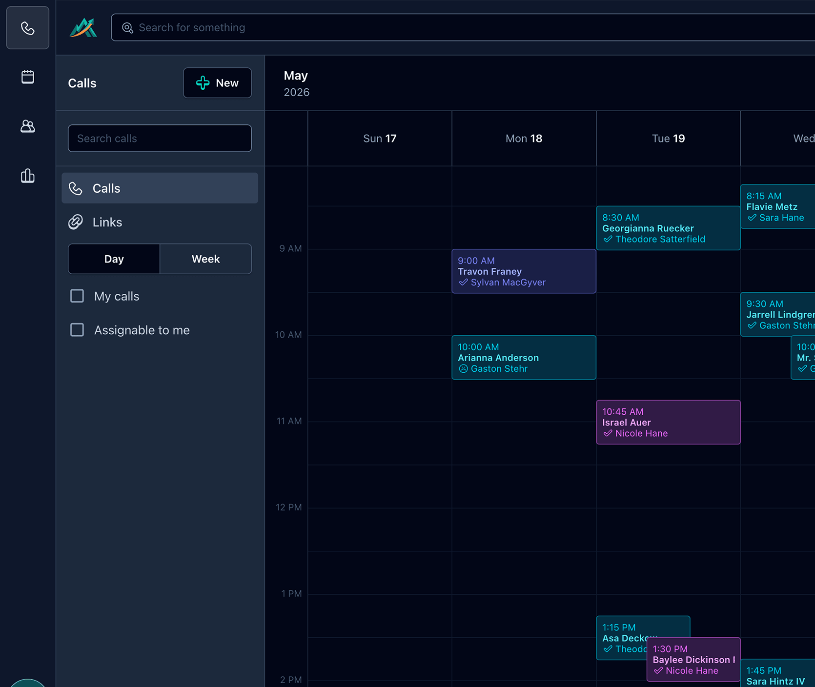 Screenshot of Headset Army dashboard