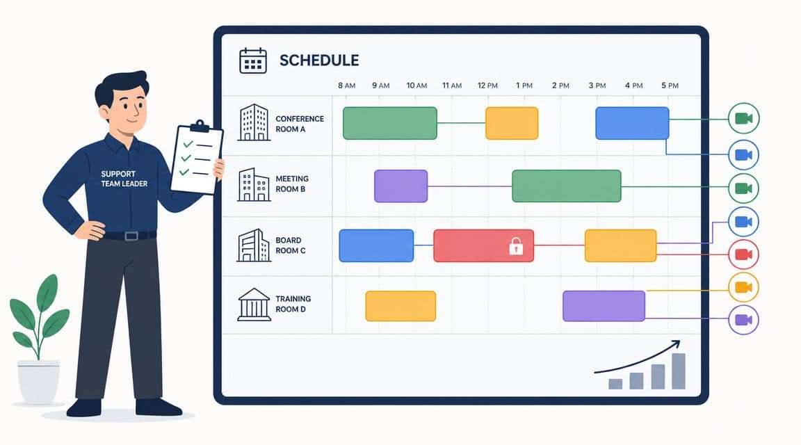Heading image for Meeting Room Management for Support Teams: A 2026 Guide