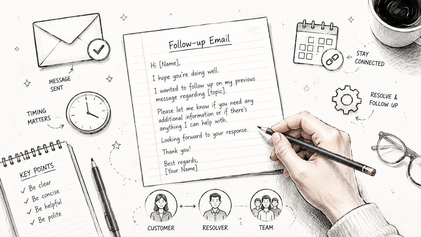 Heading image for Follow Up Email After a Meeting for Support Teams