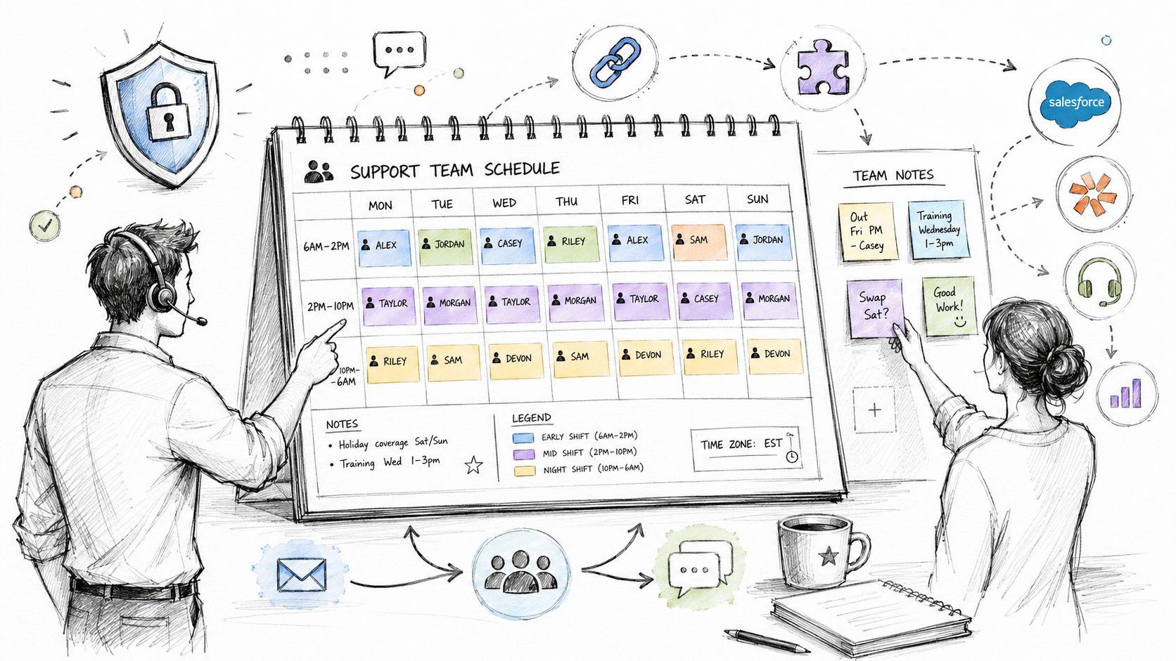 Heading image for The 10 Best Scheduling Programs for Support Teams in 2026