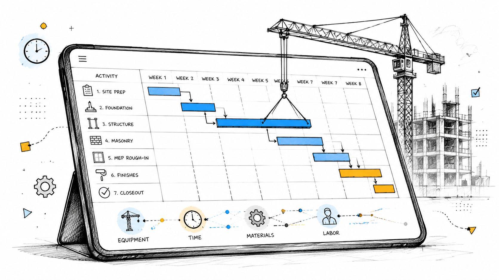 Heading image for Construction Scheduler Software: 2026 Guide to Features