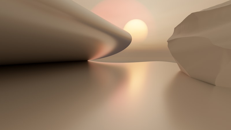 Abstract photo of a rock