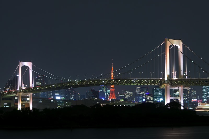 Bridge over water